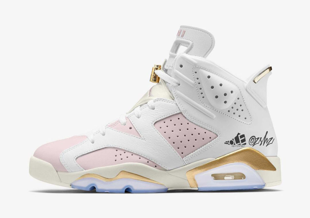 Air Jordan 6 Barely Rose Gold 2021 1