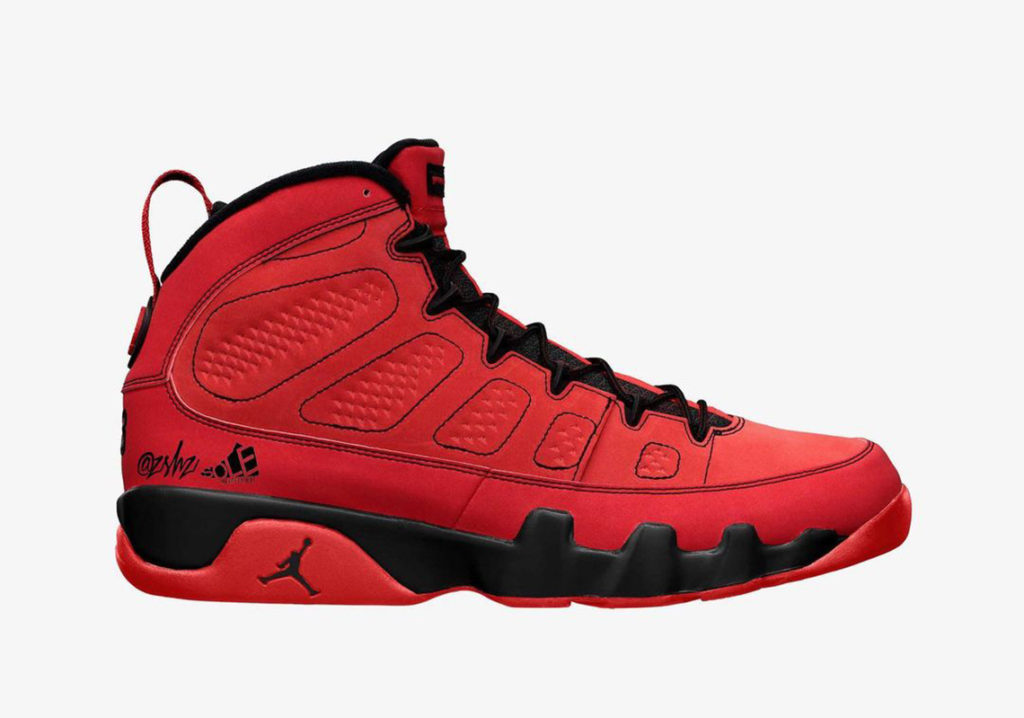 Air Jordan IX - Chile Red